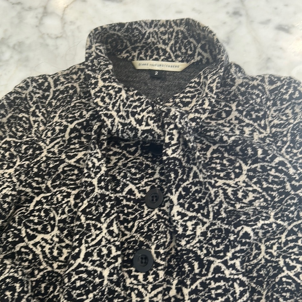 Diane Von Furstenburg cardigan sweater